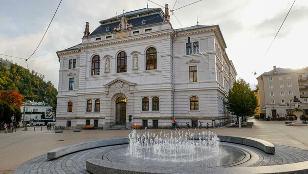 Das Justizgebäude in Salzburg, Sitz des Landesgerichtes (Bild: Tschepp Markus)