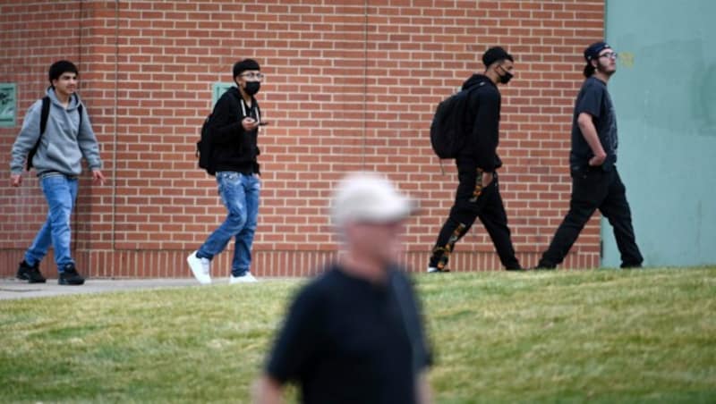 Schüler an der Aurora Central High School (Bild: The Denver Post, MediaNews Group.)