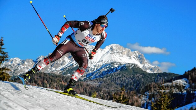 Das steirische Biathlon-Ass David Komatz brennt bereits auf den Weltcup-Start. (Bild: GEPA pictures/ Jasmin Walter)