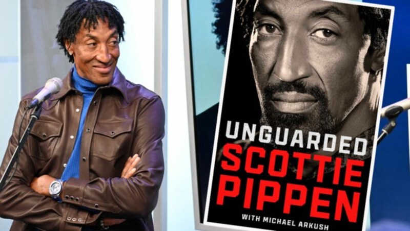 „Unguarded“ - die Biographie von Scottie Pippen (Bild: APA/Getty Images via AFP/GETTY IMAGES/Noam Galai)