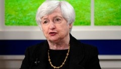 US-Finanzministerin Janet Yellen (Bild: AP)