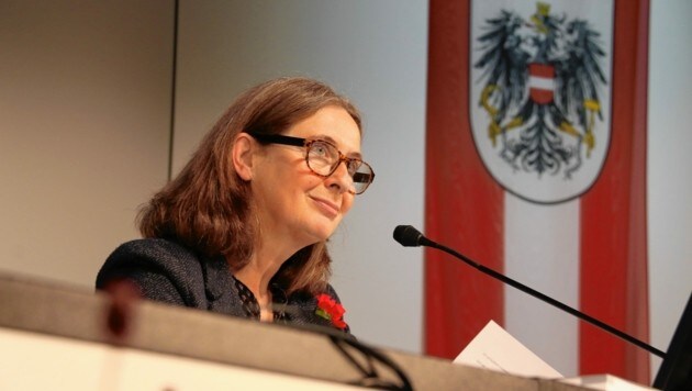 Die Grazer Bürgermeisterin Elke Kahr (KPÖ) (Bild: Christian Jauschowetz)