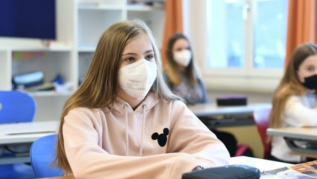 An steirischen Schulen breitet sich das Virus rasant aus (Bild: Scharinger Daniel)