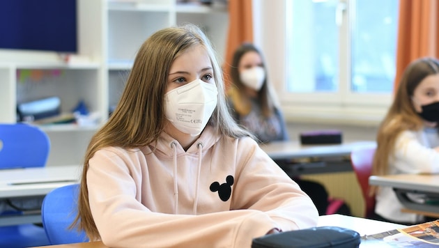 An steirischen Schulen breitet sich das Virus rasant aus (Bild: Scharinger Daniel)