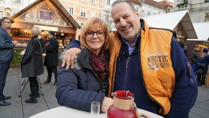 Extra aus Baden nach Graz gereist: Angelika und Robert Wille (Bild: Pail Sepp)