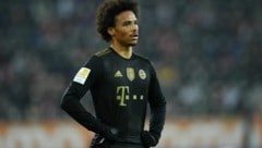 Bayerns Leroy Sane versteht die Welt nicht mehr. (Bild: APA/AFP/Christof STACHE)