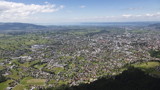 Many Dornbirn households lost power early on Wednesday evening. (Bild: Mathis Fotografie)