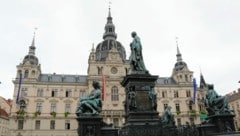 Im Grazer Rathaus stehen heiße Debatten bevor. (Bild: Christian Jauschowetz)