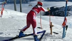 Beim Training in Hippach: Viktoria Bürgler vom SK Dienten. (Bild: Bürgler)