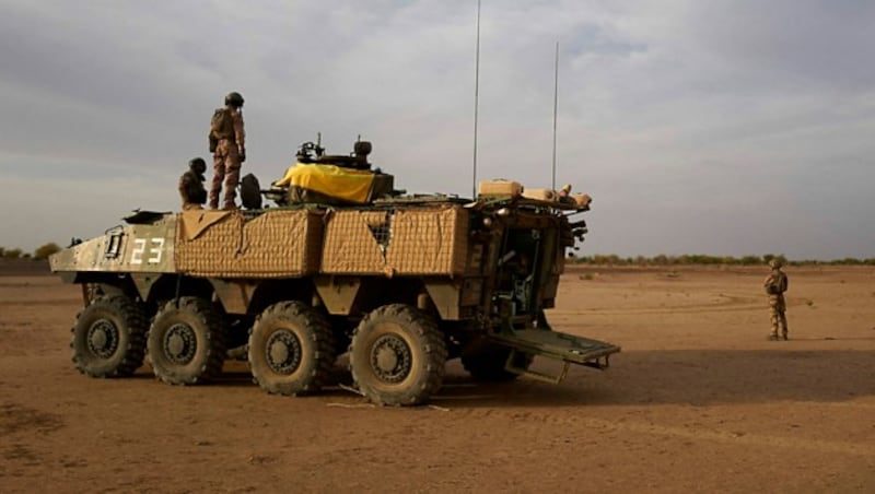 Französische Soldaten in Burkina Faso (Bild: APA/AFP/MICHELE CATTANI)