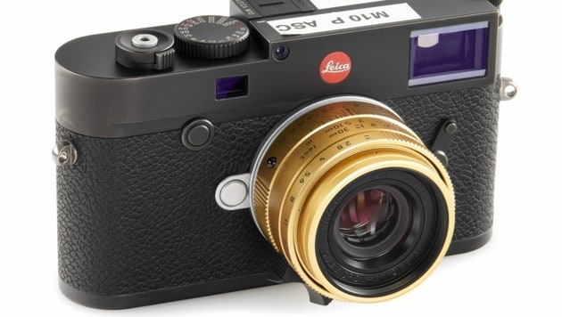 Diese Kamera brachte über 15.000 Euro für den guten Zweck ein. (Bild: Leitz Photographica Auction)