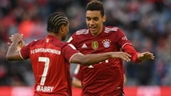 Serge Gnabry (li.) und Jamal Musiala (re.) (Bild: AFP)