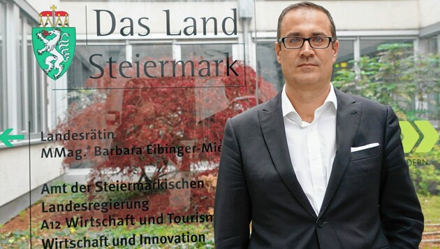 Laut Christoph Ludwig finden Unternehmer in der Steiermark ideale Rahmenbedingungen, um sich weiterentwickeln zu können (Bild: Sepp Pail)