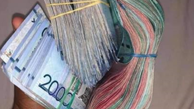 Beschlagnahmtes Drogengeld der Bande, in diesem Fall Pesos (Bild: Polizei)