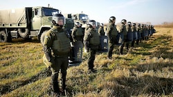 Der ukrainische Grenzschutz führt derzeit eine „Spezialoperation“ durch. (Bild: AP)