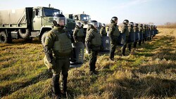 Der ukrainische Grenzschutz führt derzeit eine „Spezialoperation“ durch. (Bild: AP)