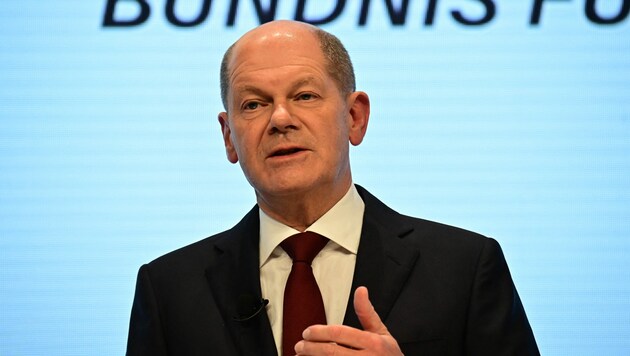 Olaf Scholz (SPD) (Bild: AFP)