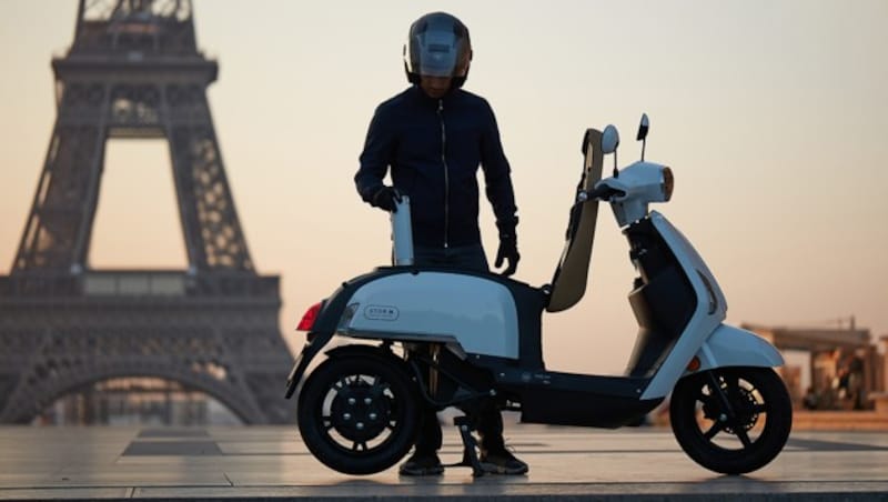 Mob-Ion aus Frankreich hat zusammen mit Stor-H einen Brennstoffzellen-Roller entwickelt. (Bild: Mob-Ion)