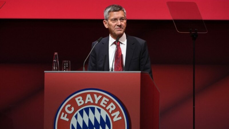 Bayern-Präsident Herbert Hainer (Bild: AFP)