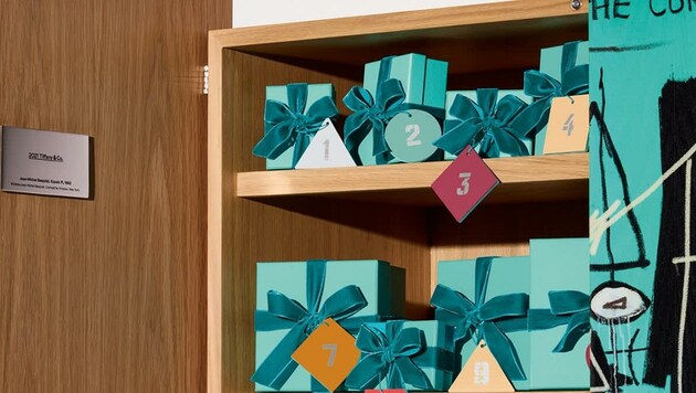Tiffany & Co.’s Adventkalender ist der wohl teuerste der Welt (Bild: Tiffany & Co)