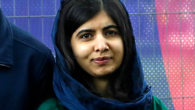 Malala (Bild: AP Photo/Kirsty Wigglesworth)