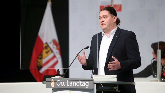 Landtags-Newcomer Thomas Antlinger (27), SPÖ (Bild: Land OÖ/Denise Stinglmayr)