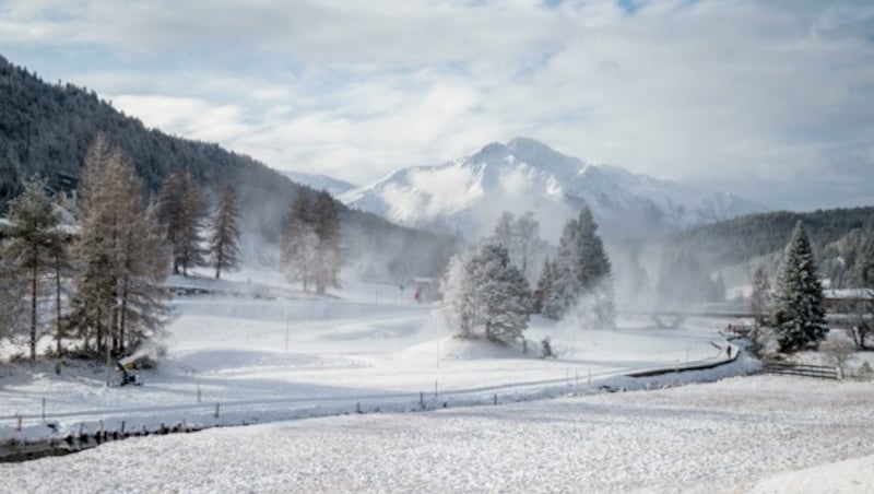 Zum bereits vorhandenen Weiß am Seefelder Plateau kommt diese Woche noch einiges dazu. (Bild: zeitungsfoto.at/Liebl Daniel)