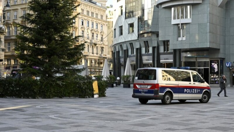 Lockdown in Wien (Bild: APA/HANS PUNZ)