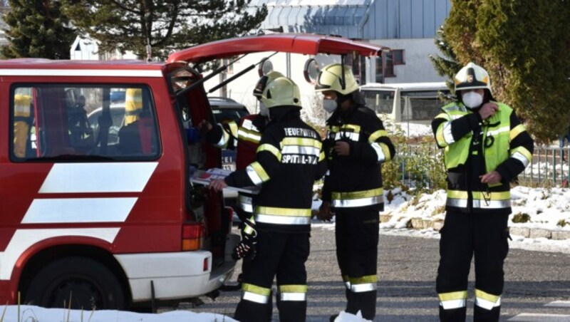 Die Feuerwehr Spittal war prompt zur Stelle. (Bild: Feuerwehr Spittal an der Drau)