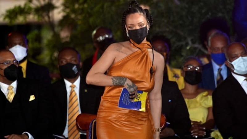 Auch Rihanna war bei der Zeremonie zu Gast. (Bild: 2021 Getty Images)