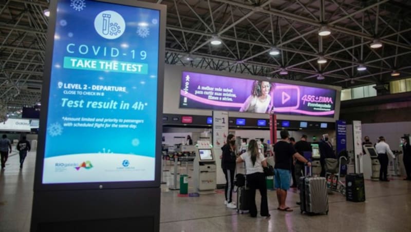 Der Galeao Flughafen in Rio de Janeiro (Bild: AFP)