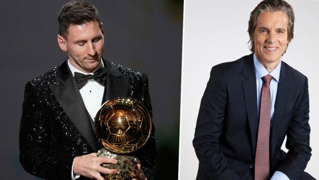 Lionel Messi (li.) und Jan Aage Fjörtoft (Bild: Copyright 2021 The Associated Press. All rights reserved)
