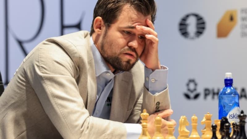 Fünffach-Weltmeister Magnus Carlsen (Bild: AFP)