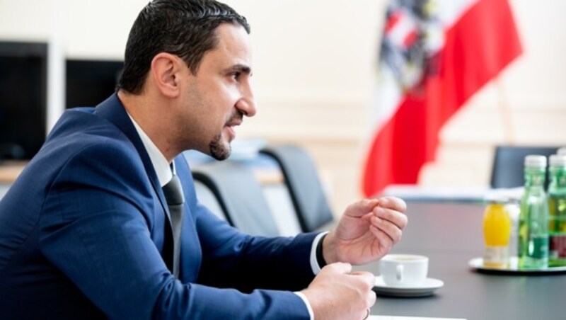 Omar Haijawi-Pirchner führt seit 2021 den Staatsschutz. (Bild: Imre Antal)