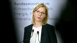 Klimaschutzministerin Leonore Gewessler (Grüne) (Bild: APA/HERBERT NEUBAUER)