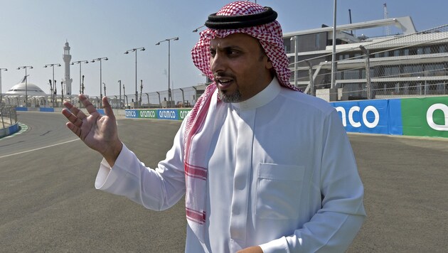Prinz Khalid bin Sultan al-Faisal, der Präsident der des Saudi-Automobil-Verbandes. (Bild: AFP or licensors)