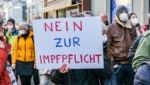 Demo der Impfgegner in Linz (Bild: Horst Einöder/Flashpictures)