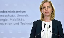Ministerin Leonore Gewessler (Grüne) sorgt sich um die Gas-Speicherbestände.