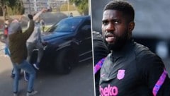 Samuel Umtiti (Bild: APA/AFP/Pau BARRENA, twitter.com/elchiringuitotv)