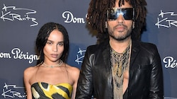 Zoe Kravitz mit Papa Lenny Kravitz (Bild: 2018 Getty Images)