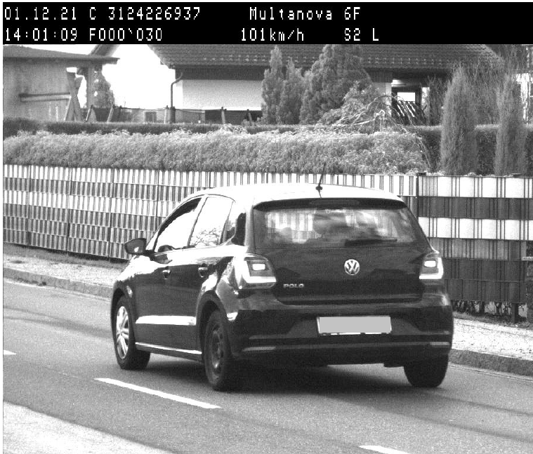 Der Lenker fuhr mit 101 km/h durchs Ortsgebiet. (Bild: Landespolizei Salzburg)