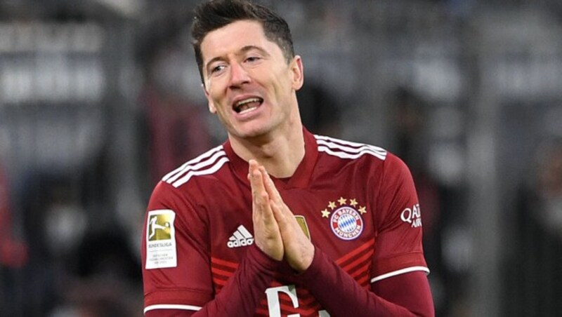 Robert Lewandowski (Bild: APA/AFP/Christof STACHE)