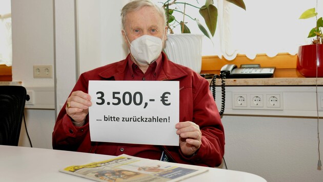Pfarrer Josef Angerer hat einer Tiroler Familie 3500 Euro geliehen. Nun appelliert er an sie, das Geld zurückzuzahlen. (Bild: zVg)