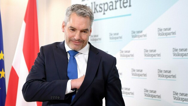 Karl Nehammer (Bild: APA/Roland Schlager)