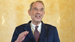 Heinz Faßmanns letzte Pressekonferenz als Bildungsminister (Bild: APA/GEORG HOCHMUTH)