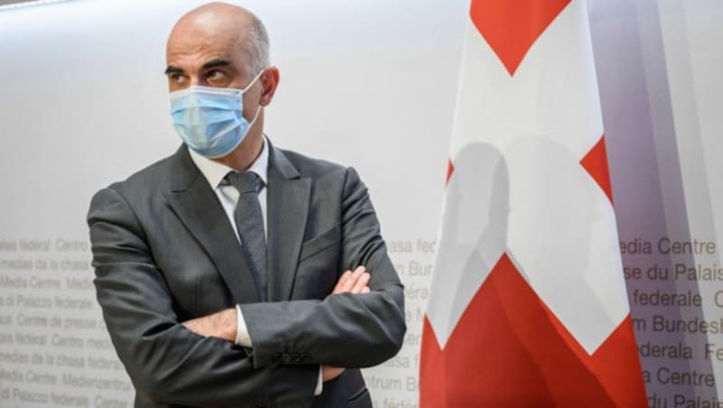 Alain Berset, Gesundheitsminister in der Schweiz (Bild: AFP)