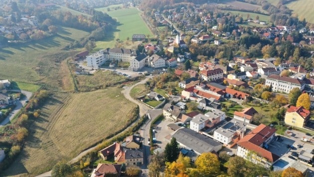 Platz für die neuen Bauprojekte im Zentrum gibt es in Gablitz genug. (Bild: Marktgemeinde Gablitz/ÖBf)