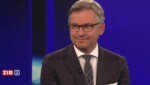 Der neue Finanzminister Magnus Brunner (ÖVP) in der „ZiB 2“ des ORF (Bild: ORF)