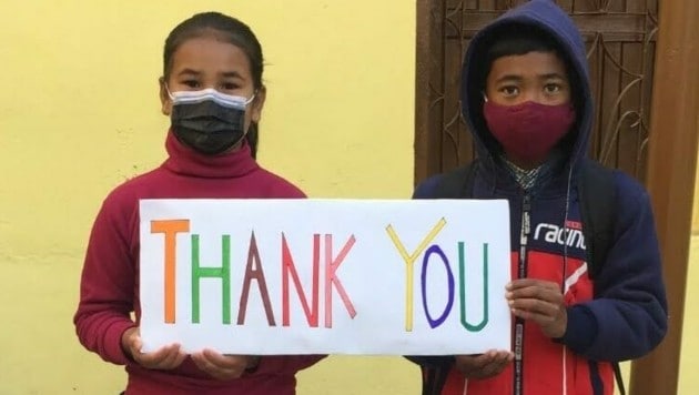 Die Kinder in Nepal sind dankbar für jede Hilfe. (Bild: Privat)