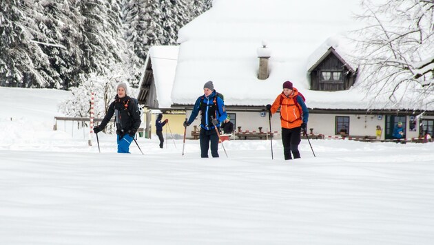 Das Bodental ist auch beliebter Ausgangspunkt für Skitouren (Bild: Arbeiter Dieter)